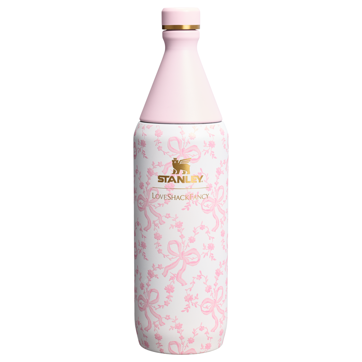 Stanley 1913 x LoveShackFancy Holiday All Day Slim Bottle - Image 4
